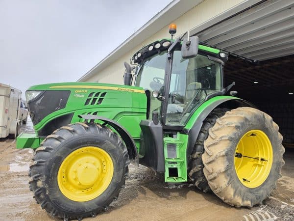 Tracteur John Deere 6140r ivt 50km (possibilité de roue double) - Année:2013 - 6125hrs - Stock#d10809a