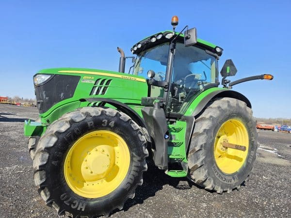 Tracteur John Deere 6195r 50km ,ivt -Année:2022-4010hrs-Stock#d10757c