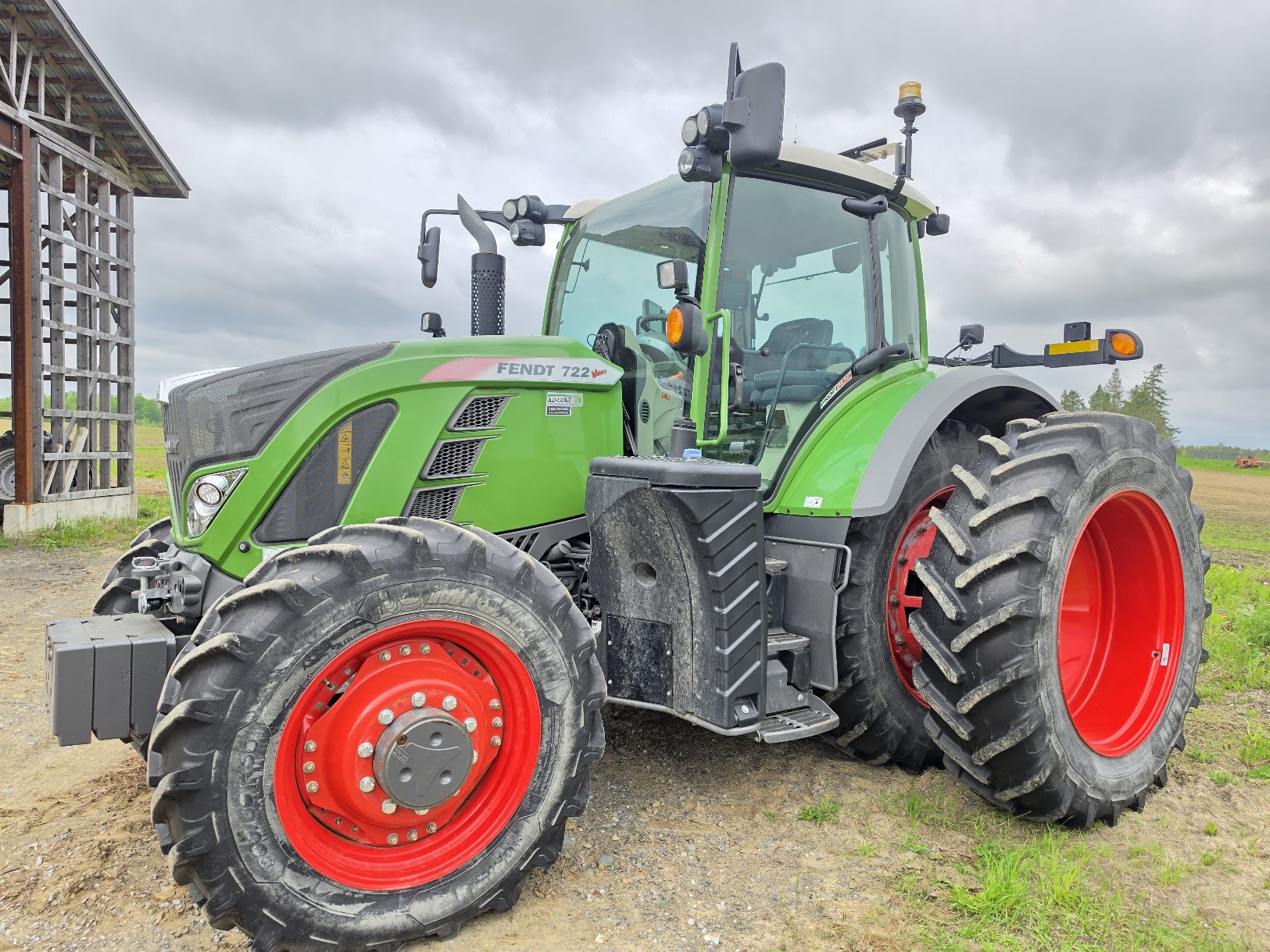 Tracteur Fendt 722 profil plus roue double -Année:2017-1298hrs - Stock#d10780a
