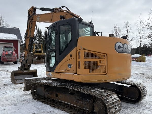 Case CX145C Excavator, hydraulic quick coupler, thumb, two buckets - Year: 2017 - 9,250 hours - Stock #E1351A/8632