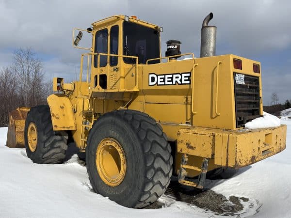 Chargeur sur roues John Deere 744E godet 117po balance-année:1993-16150heures-Stock#E1362A/10763