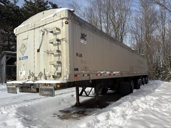Remorque Dompeuse Manac 4 essieux 45 pi mur 68pouces-Année:2007-Stock#E1353B/10674
