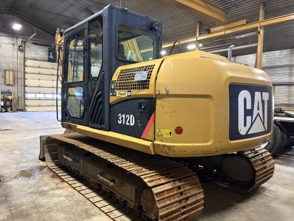 Caterpillar 312D excavator, quick manual, one 36" EDF bucket. Year: 2010 - 9,750 hours - Stock #E1354B/10681