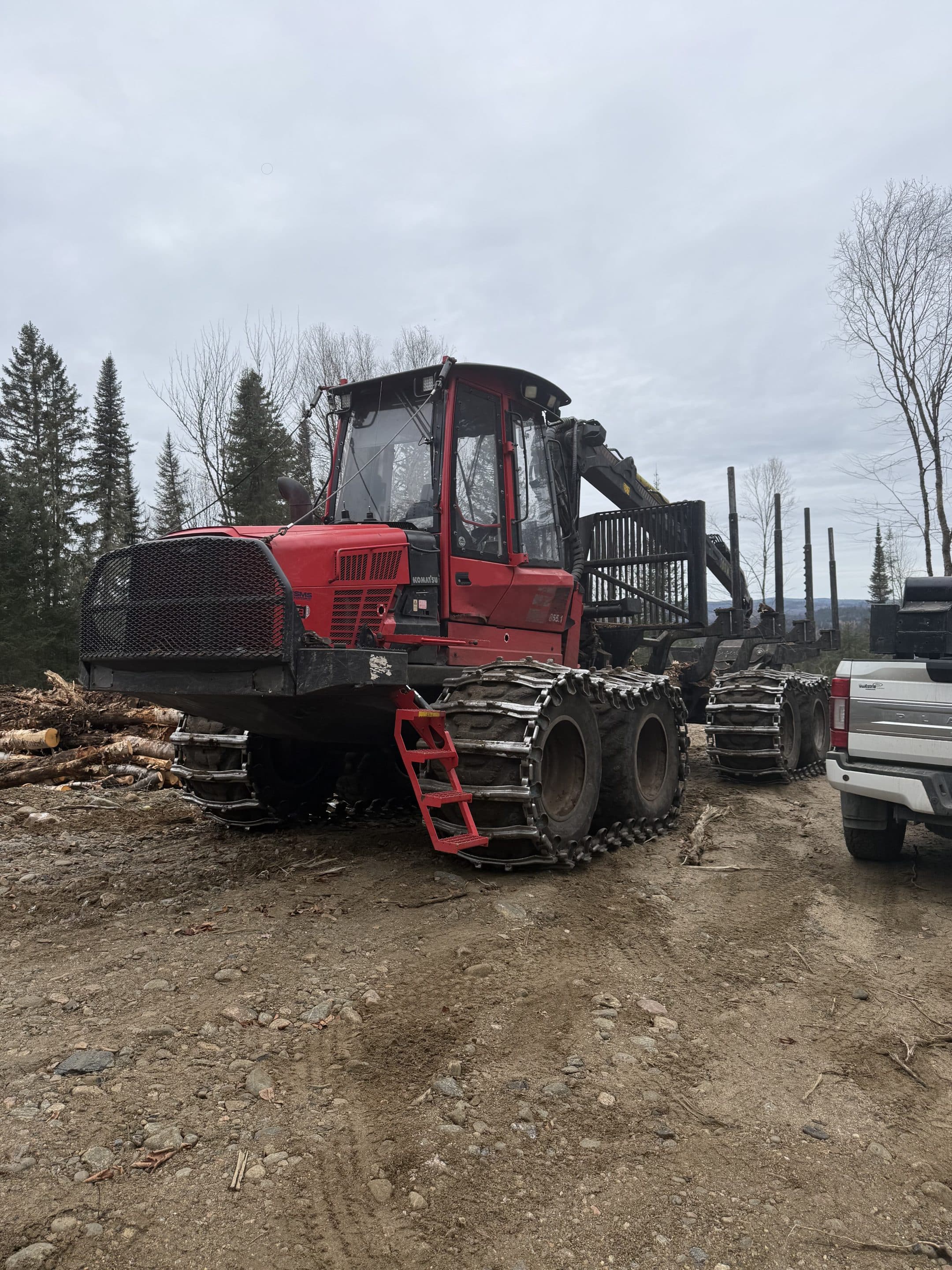 Porteur forestier Komatsu 855.1 2016