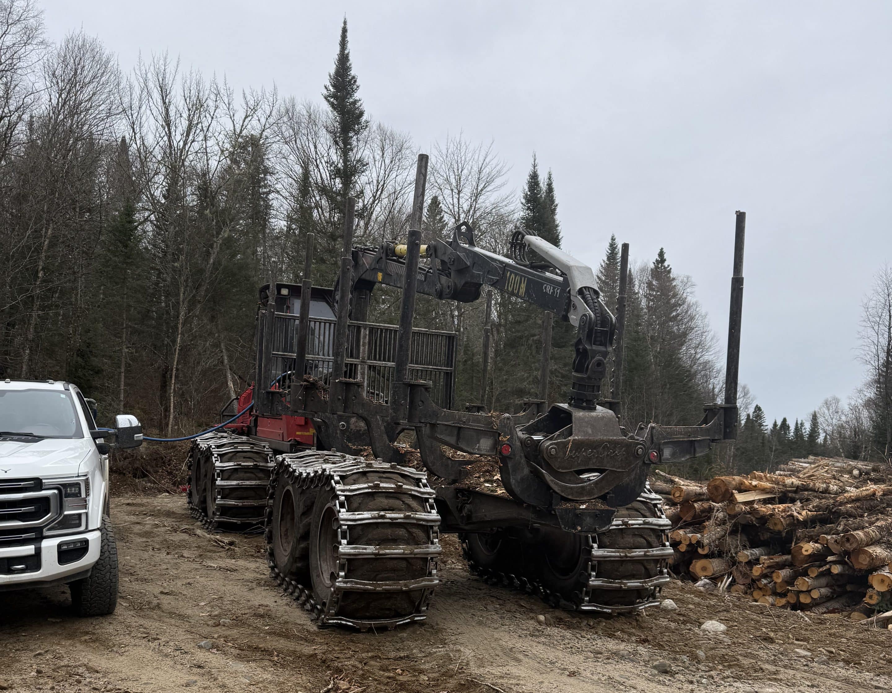 Porteur forestier Komatsu 855.1-16323HRS-Année 2016-Stock #S2509A/10671 – Image 3