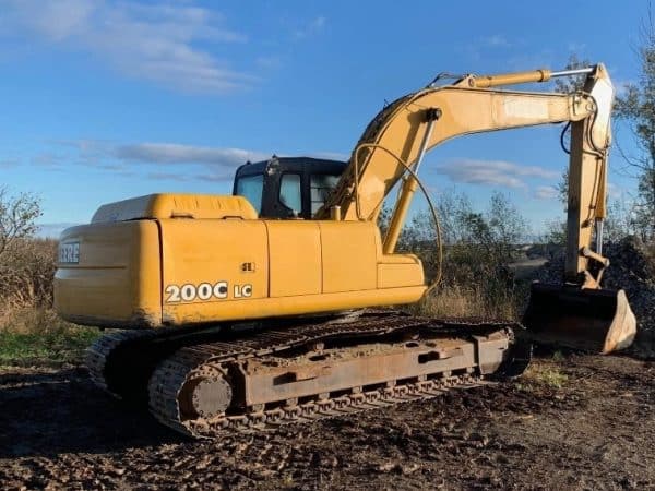 John Deere 200C LC excavator, 2 buckets - 21,160 hrs - Stock #D9756K