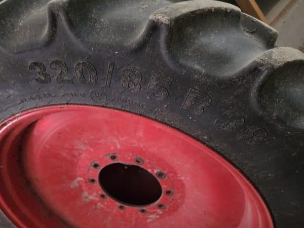 Wheel set for Fendt 320/90R54 and 320/85R38 - Stock#d10920e