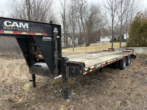 Trailer Gooseneck CAM Superline 2 essieux 12.000lbs-Année:2015-Stock#E1371E/10888