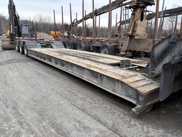 Remorque fardier Talbert T4DW5 3 essieux-Année:2002-Stock#E1370Y/10852
