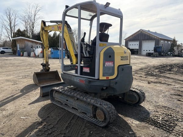 Wacker Neuson EZ38 excavator, quick coupler, 2 buckets - 2,250 hours - Year: 2018/Stock #E1381C/10931