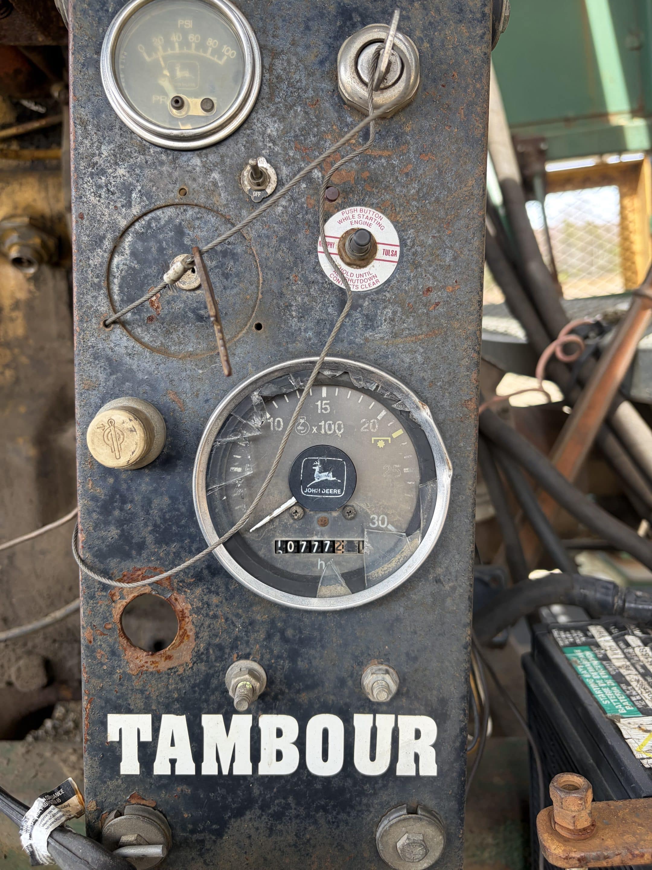 Tamiseur mobile Vikin 2 essieux 2 drum différent moteur John Deere-10777heures-Année:1989-Stock#E1238B/9847 – Image 10