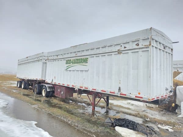 Remorque BI train vide sur le côté - Stock#d10925h