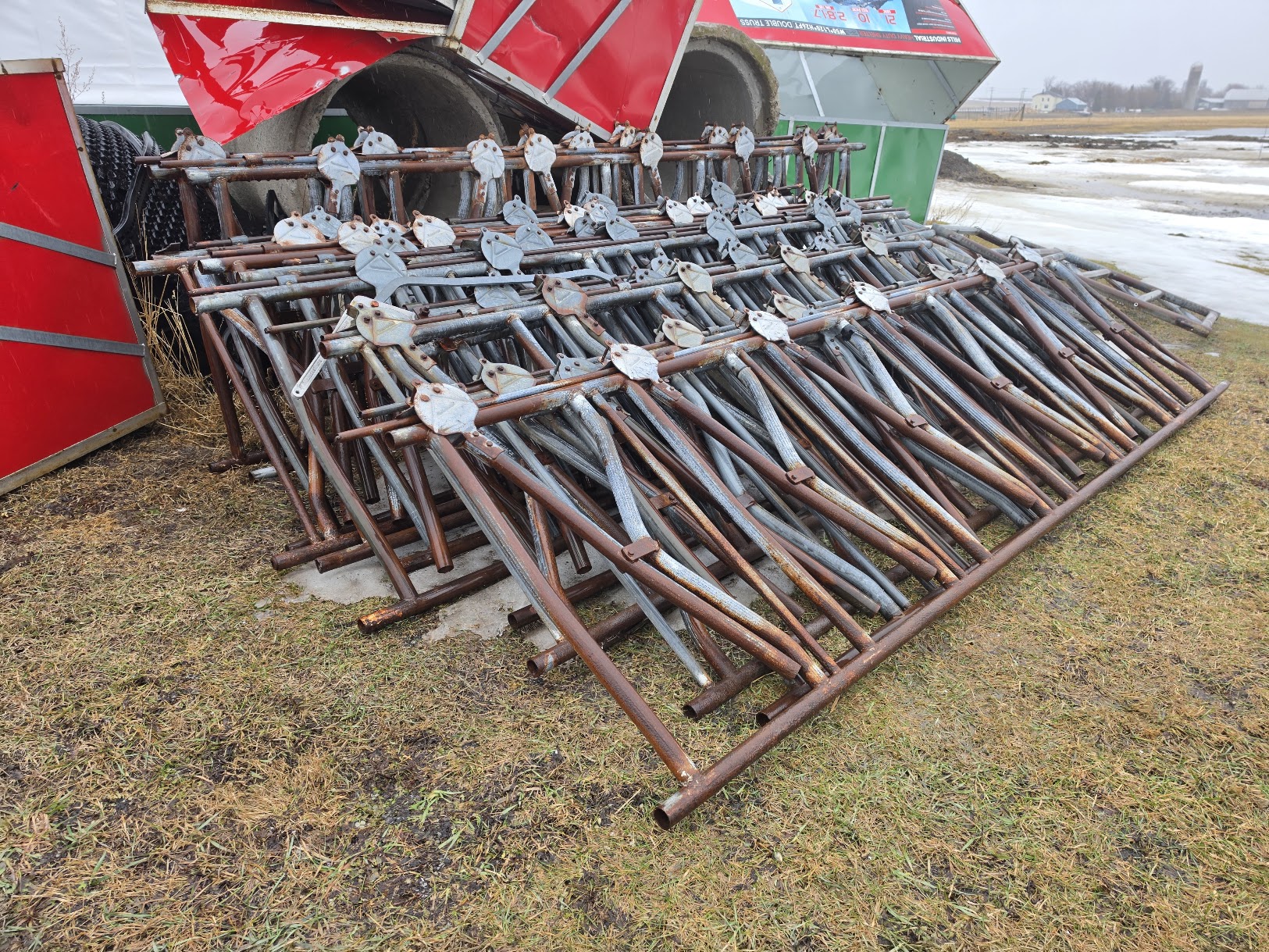 Lot 14x Barrière 12 pi-Stock#d10925i