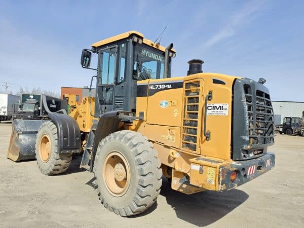 Chargeuse Hyundai HL 730-9a godet -Année:2015-4890 hrs-Stock#d11009b