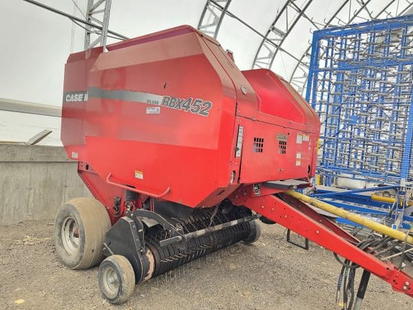 Presse à balle Ronde Case Ih RBX 452 filet, corde  - Stock#d9262g