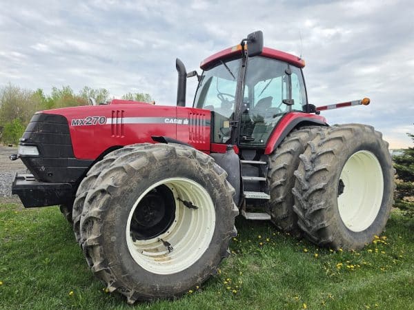 Tracteur Case Ih MX 270 -Année:2001-11750hrs (moteur et transmission 2500hrs) - Stock#d11120a