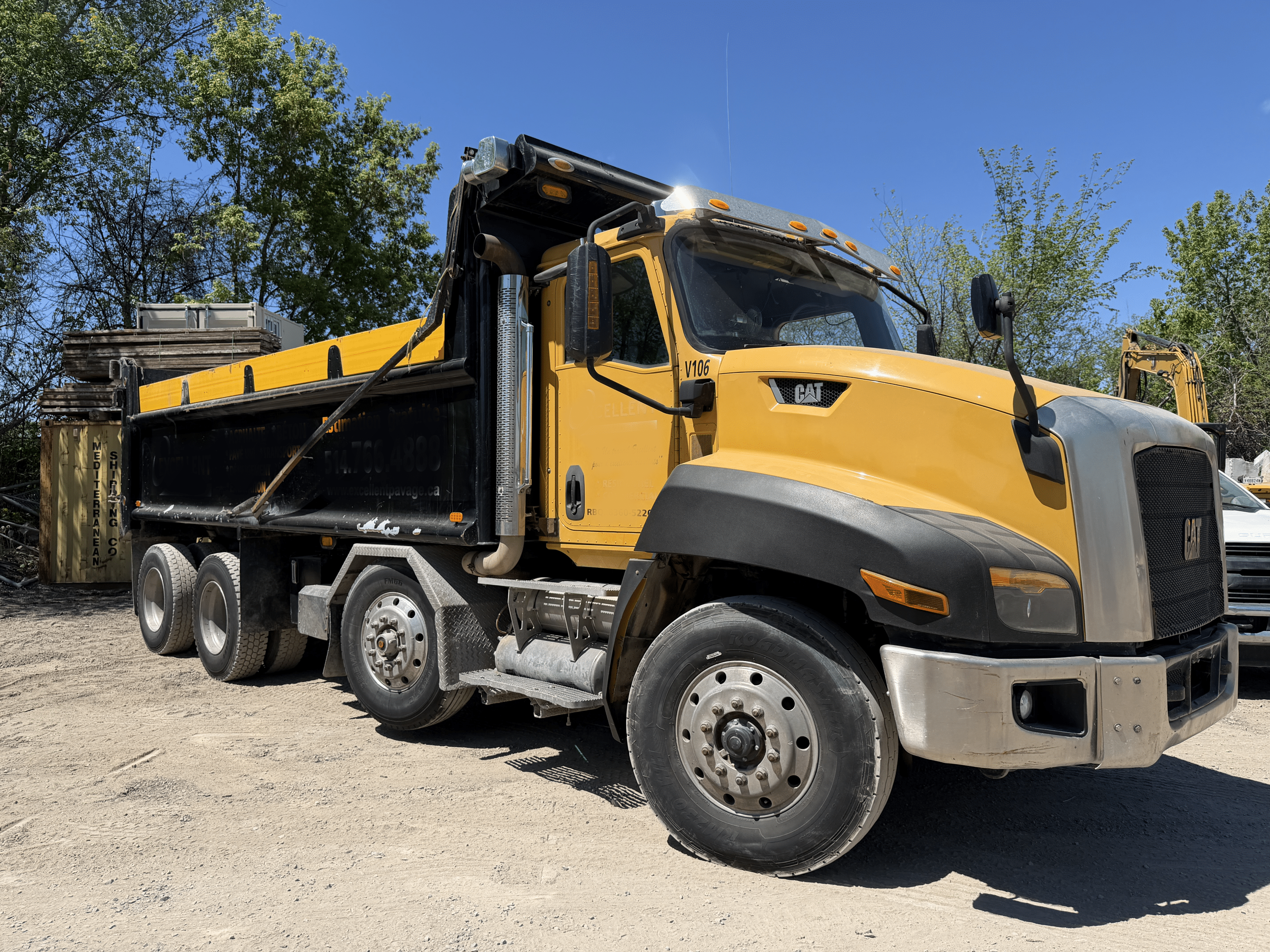 Camion Dompeur 12 roues Caterpillar 660S Année:2013 -318320 km -Stock#P1530/11140a – Image 4