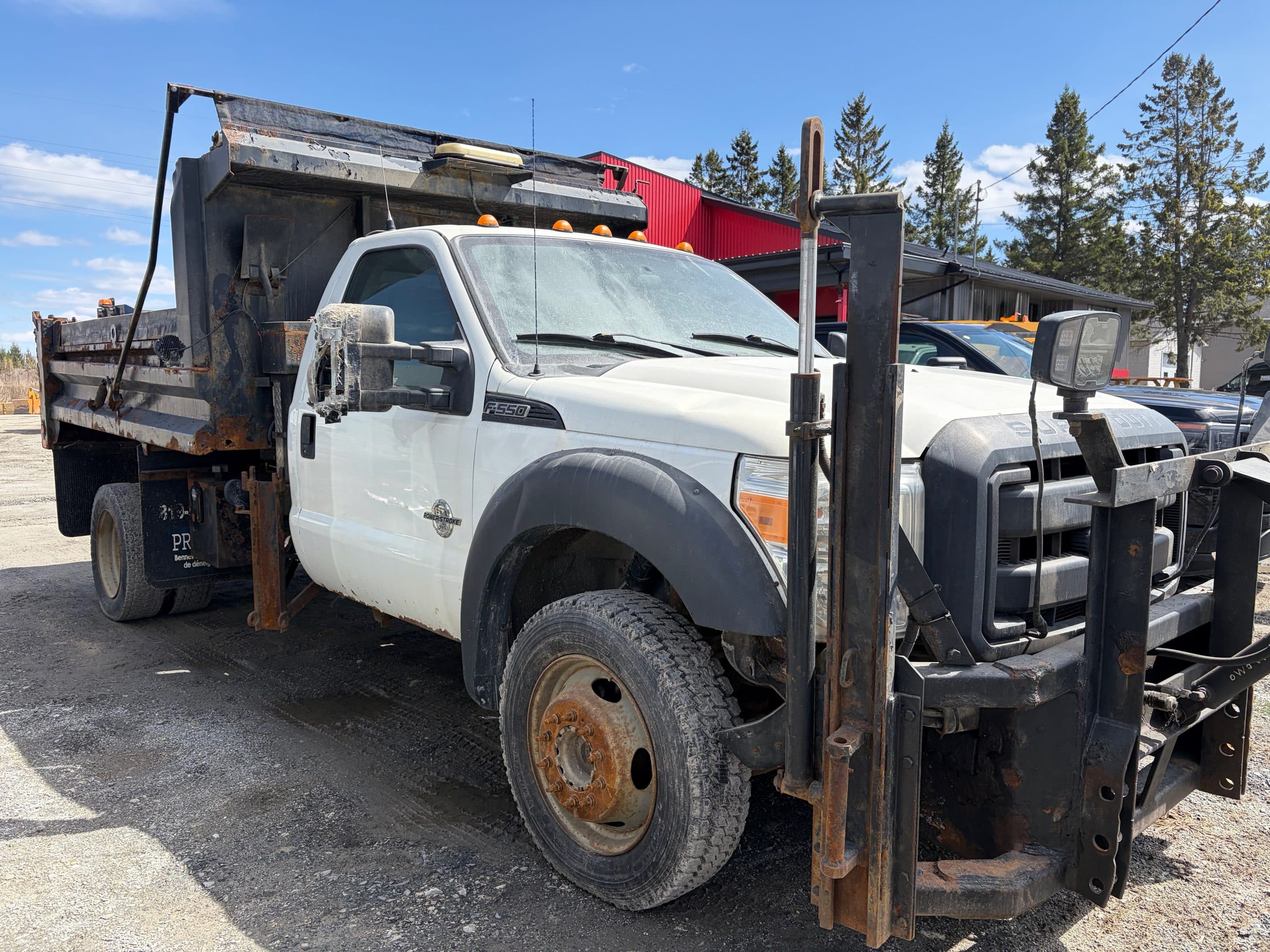 Camion Ford F550 boite dompeuse et équipement à neige 130.000km-Année:2014-Stock#E1415B/9599 – Image 5