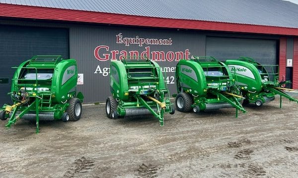Presse à balles rondes McHale V6750