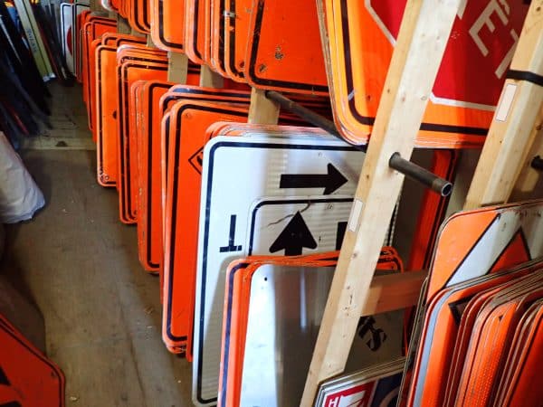 Panneaux de signalisation 36 po X 36 po