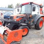 Tracteur Kubota L3430 2005 avec gratte extensible et souffleur Pronovost
