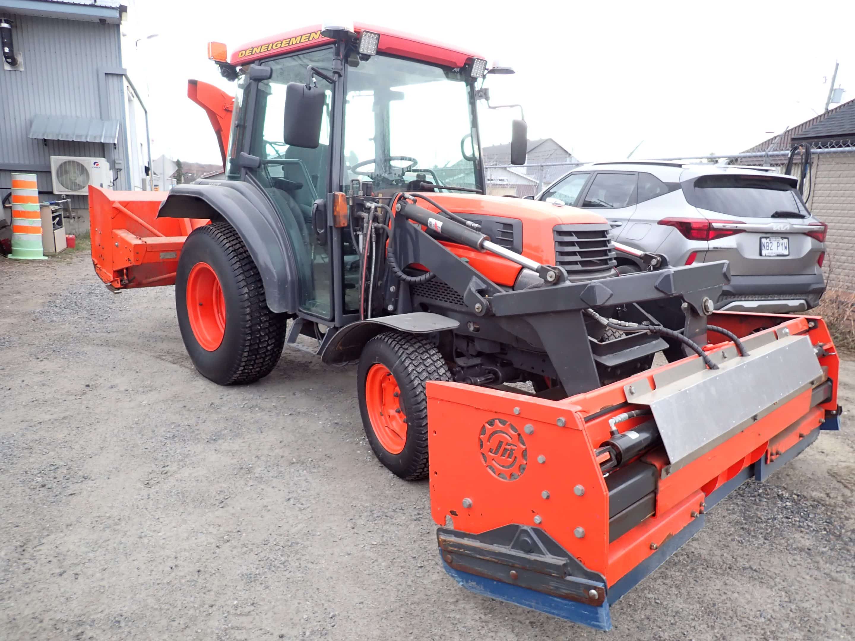 Tracteur avec gratte et souffleur Kubota L3430-2385HRS-Année 2005-Stock #S2558P/6693 – Image 2