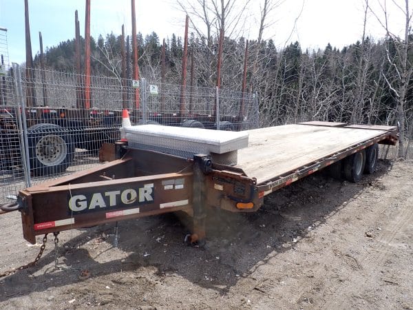 Remorque tag-along Gator 2 essieux 2017