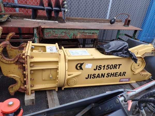 Cisaille hydraulique à fer pour excavatrice de 15 tonnes