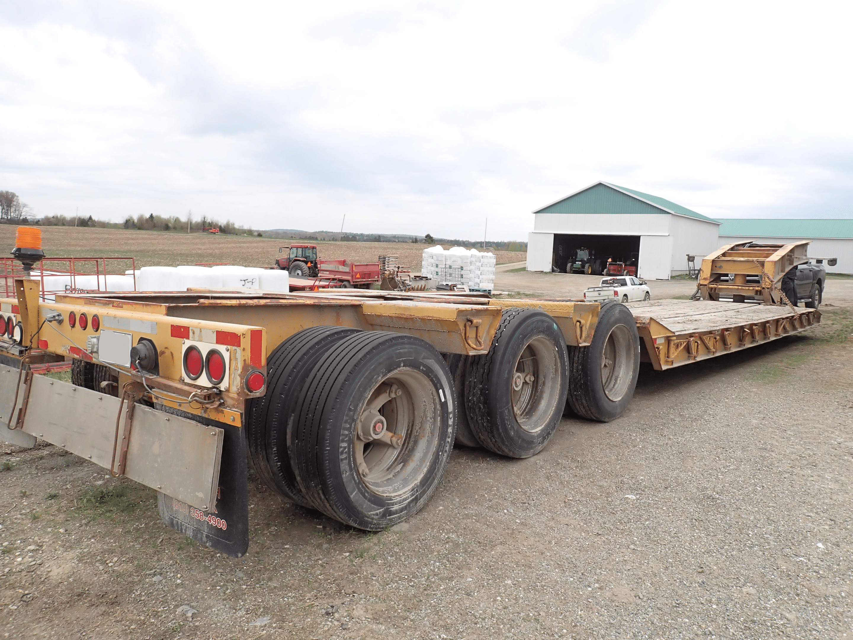 Remorque fardier 3 essieux Eagle Beaver 35GHG-Année 1990-Stock #S2577A/11126 – Image 3