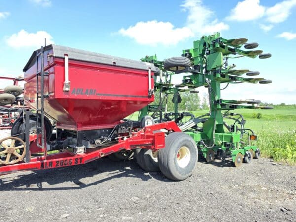 Semoir 40 pi rang jumeaux avec boite AULARI  balance -Stock#d11247a