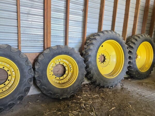 Set Roue John Deere 380/85r30 avec cannel et 420/80r46-Stock#d10468f