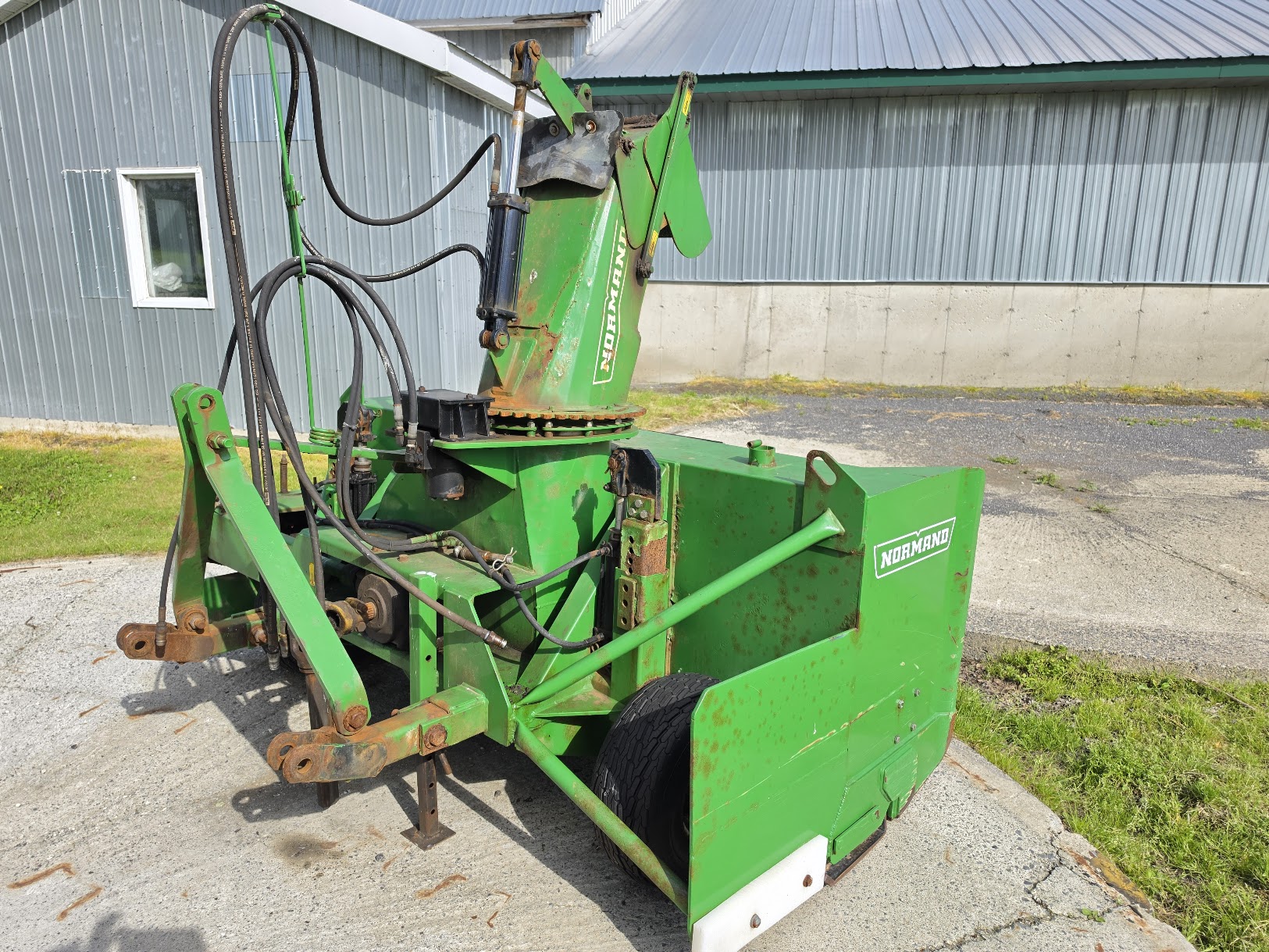 Souffleur Normand  N92-280H  avec roue hydraulique-Stock#d11300a
