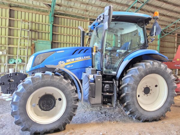 Tracteur New Holland T6 155 cvt 40km-Année:2018-1680hrs -Stock#d11311b