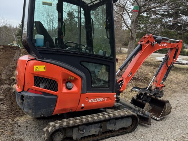 Kubota KX018-4 Mini Excavator Year: 2022 - 950 hours - Stock# P1535/11255