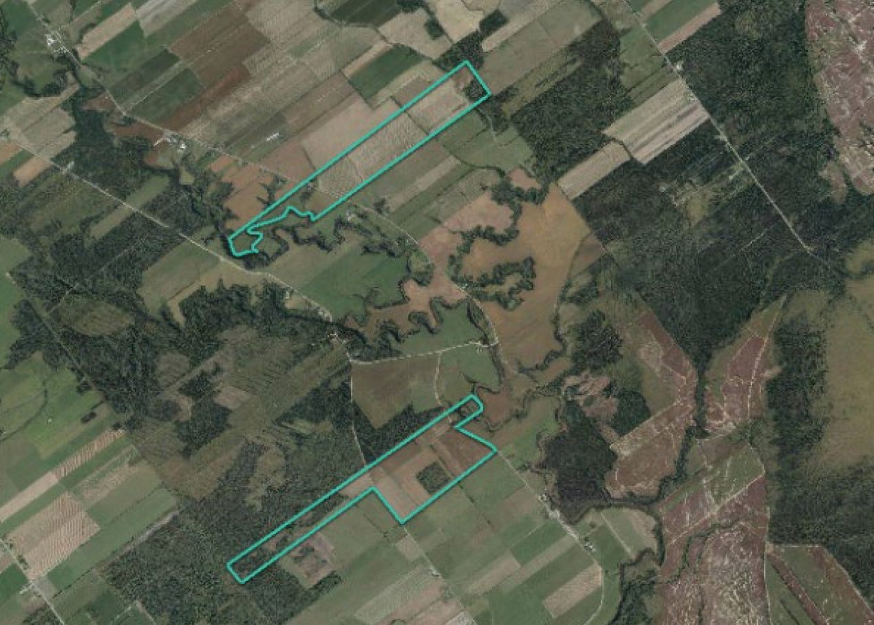 Terre à VENDRE - Municipalité de Normandin - 333 acres cultivables nivelés et drainés - Stock#d11234c