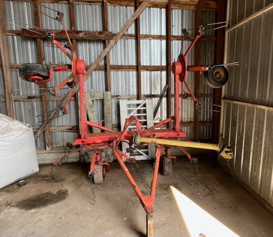 Faneur Vicon 510T  4 toupies - Stock#d11190a
