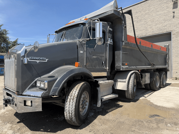 Camion dompeur 12 roues Kenworth T800 Année:2009 -463469 km -Stock#P1530/11140e