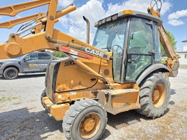 Pépine Backhoe Case 580M - Année:2005 - 6300 hrs - Stock#d11369a