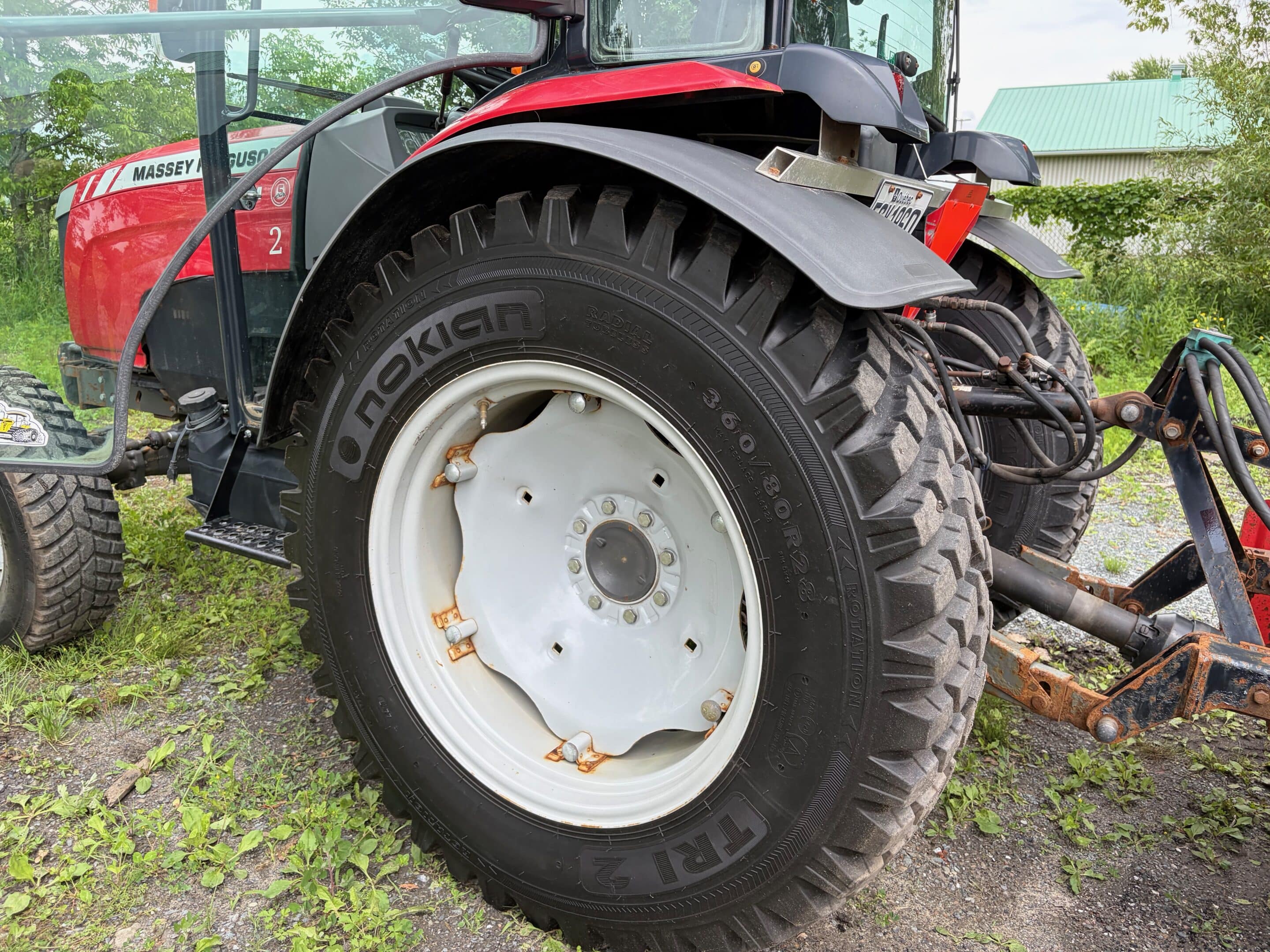 Tracteur Massey Ferguson 1760M souffleur Pronovost-1500 heures-Année:2019-Stock#E1427C/9973 – Image 9