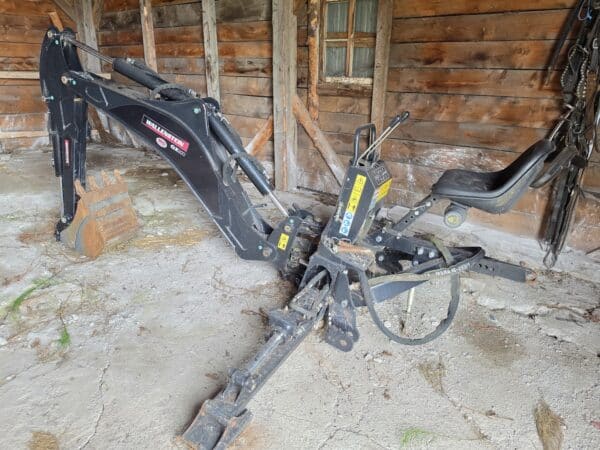 Backhoe Wallenstein GX920 blk-Stock#d11057d