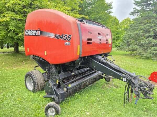Case IH RB455 roto cut round baler - Year: 2017 - 22,000 bales - Stock#d11572a