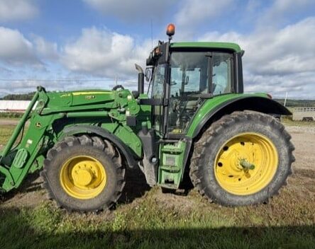 Tracteur John Deere 6155M Command quad 40km avec loader 640R - Année:2018 - Stock#R1008h/11559