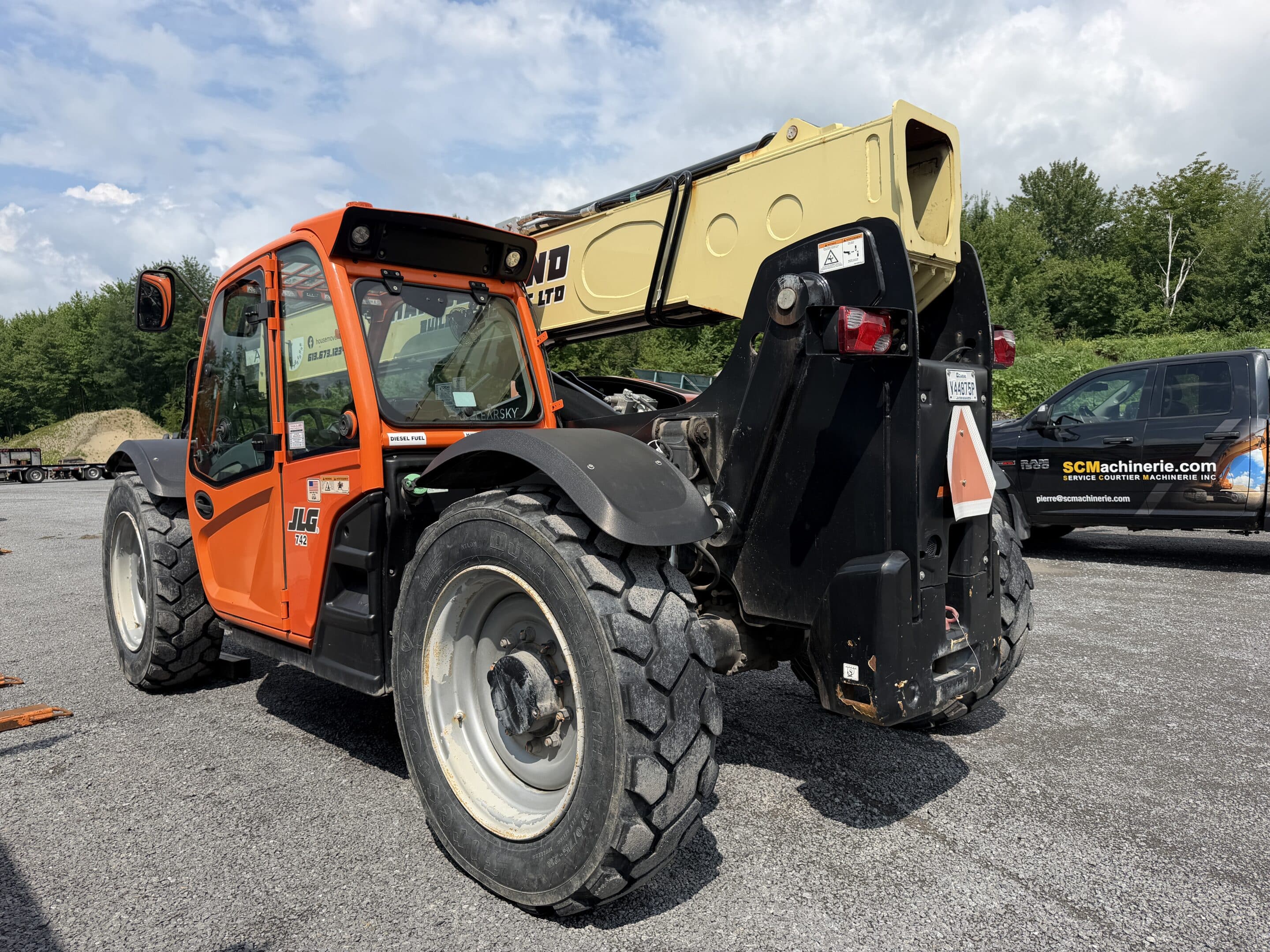 JLG 742 Telehandler Year: 2021 - 1340 hours Stock#P1550/a - Image 8