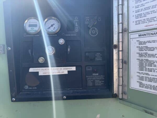 Compresseur sur remorque Sullair 185CFM Année:2011-2000 heures-Stock#P1556/11503d