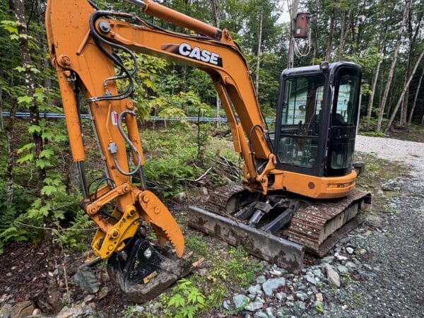 Excavatrice Case CX55B quick attahce hydraulique 2 godet pouce-Année:2008-2700 heures-Stock#E1362C/10763
