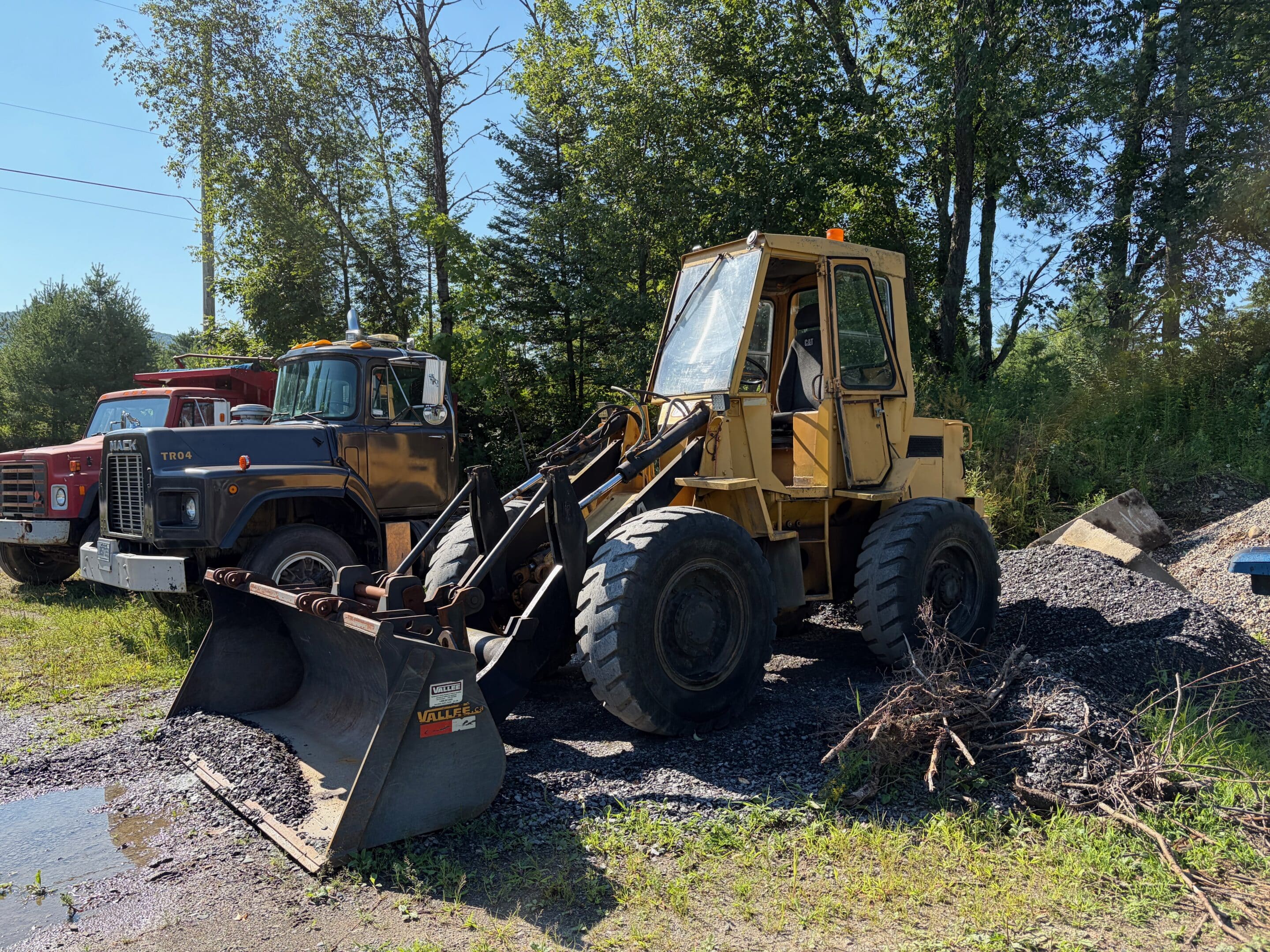 Chargeur Caterpillar 910 année 1970/80-Stock#E1442C/8681 – Image 2