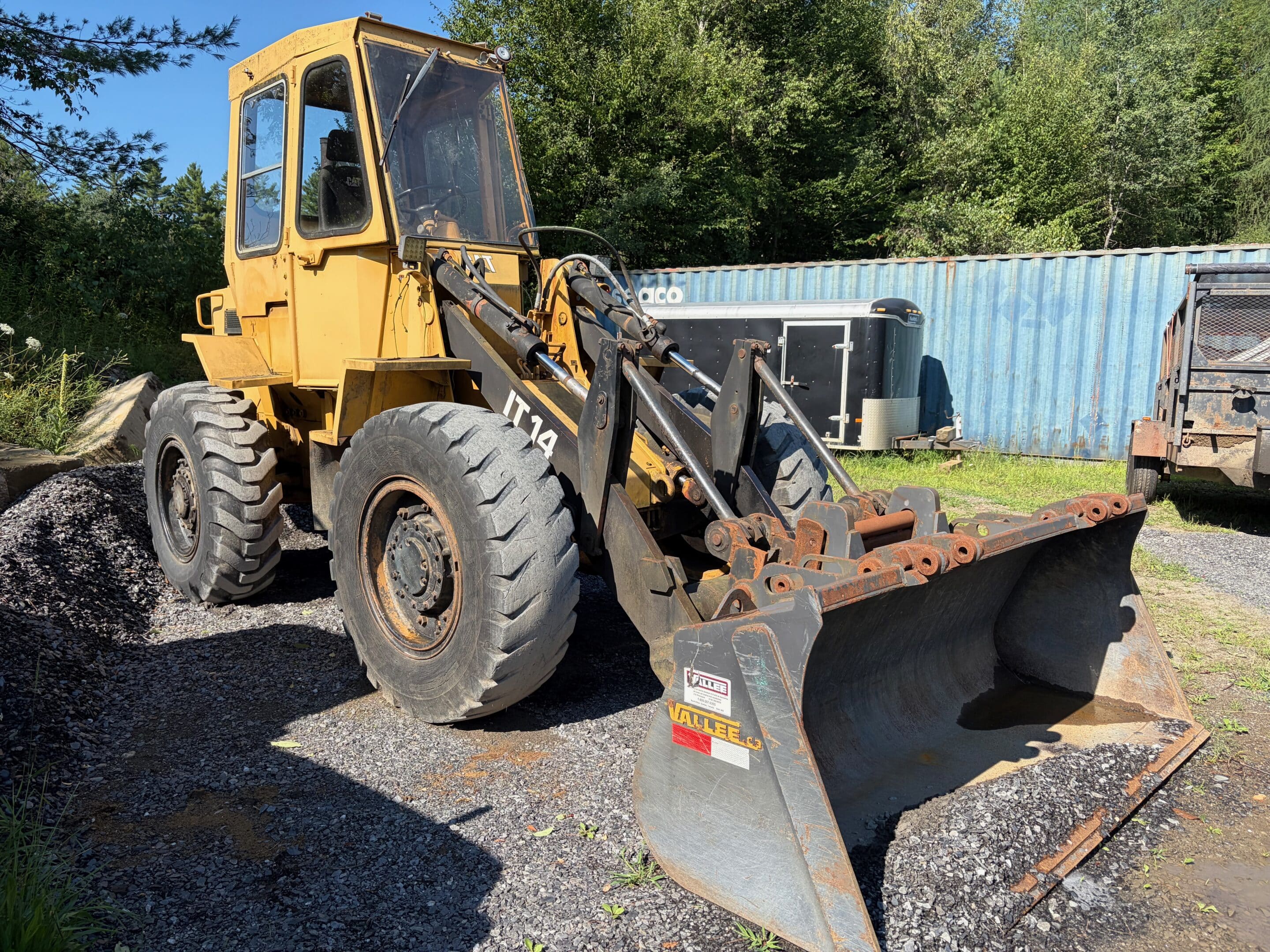 Chargeur Caterpillar 910 année 1970/80-Stock#E1442C/8681 – Image 3