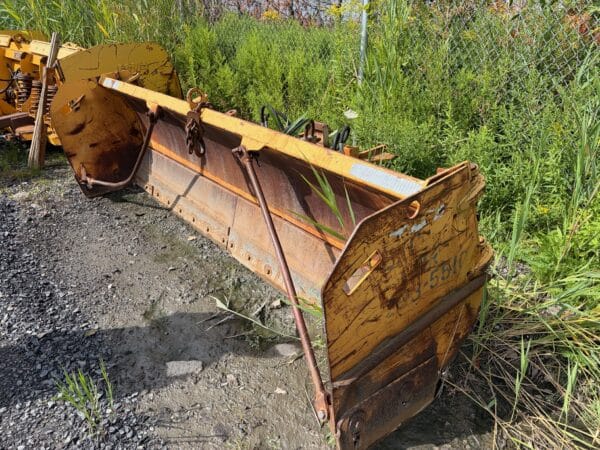 Left right snowplow blade with ear EDF 10ft-Stock#E1443B/8631