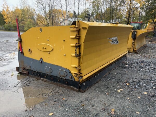 Metalpless 10-22 Maxxpro Snow Pusher for Loader with ISO Quick Attach - Stock#E1243E/8862