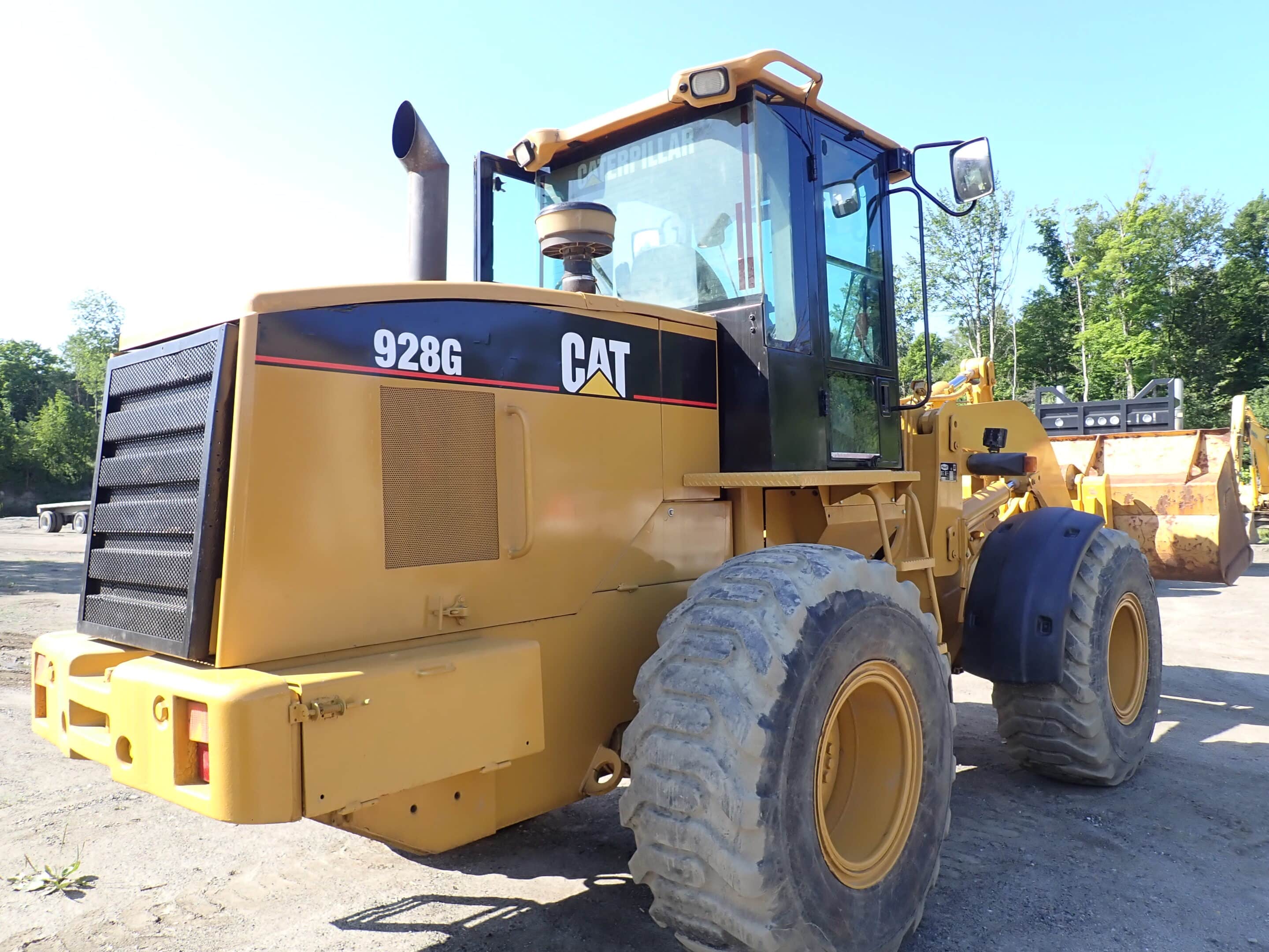 Loader Caterpillar 928G avec godet et gratte à neige-15123HRS-Année 2000-Stock #S2608E/11432 – Image 3